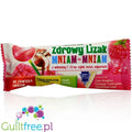 Mniam Lizak malinowy bez cukru, z ksylitolem i stewią by Starpharma (Mniam) (mniam-lizak-malinowy-bez-cukru-z-ksylitolem-i-stewia)