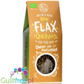 Diet Food Raw Flax Crackers bio krakersy lniane z cebulą i majerankiem, 5g węglowodanów by Diet Food (diet-food-keto-bio-krakersy-siemie-cebula-majeranek)