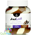CD DuoLove - Milky, Chocolate & Hazelnut Spread, no added sugar, palm oil free, with stevia