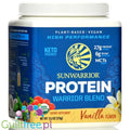 Sunwarrior Protein Warrior Blend, Vanilla 0,375kg - wegańska organiczna odżywka białkowa z goji i MCT by Sunwarrior (sunwarrior-protein-warrior-blend-vanilla-0375kg-weganska-organiczna-odzywka-bialkowa-z-goji-i-mct)