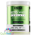 BeKeto™ Whey Isolate + MCT Organic Matcha - Białko Izolat z MCT z ekstraktem matcha, keto odżywka białkowe by BeKETO (beketo-whey-isolate-mct-organic-matcha-bialko-izolat-z-mct-o-smaku-waniliowym-z-matcha-keto-odzywka-bialkowe)