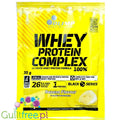 Olimp Whey Protein Complex Banana, saszetka, odżywka białkowa o smaku bananowym by Olimp (olimp-whey-protein-complex-banana-saszetka)