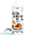 Vital Drink White Tea Peach 1L - koncentrat bez cukru z witaminami, Biała Herbata & Brzoskwinia by Best Body Nutrition (vital-drink-apple-white-tea-peach-1l-koncentrat-bez-cukru-z-witaminami-biala-herbata-brzoskwinia)