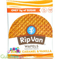 Rip Van Wafels Dutch Caramel & Vanilla 140kcal No Sugar Added