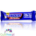 Snickers Hi-Protein Low Sugar - baton białkowy 20g białka, Czekolada, Karmel & Masło Orzechowe