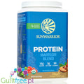 Sunwarrior Protein Warrior Blend Maple French Toast 0,75kg - wegańska organiczna odżywka białkowa z goji i MCT