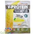 Pro Fuel V-Protein 8K Lemon Cheesecake 30g - wegańska odżywka proteinowa o smaku cytrynowego sernika