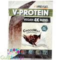 Pro Fuel V-Protein 4K Choco Milk Dark & Sweet 30g - wegańska odżywka białkowa, smak Ciemna & Mleczna Czekolada by Pro Fuel (pro-fuel-v-protein-4k-choco-milk-dark-sweet-30g-weganska-odzywka-bialkowa-smak-ciemna-mleczna-czekolada)