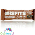 MisFits Plant Chocolate Brownie - triple layered vegan protein bar