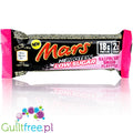 Mars Hi-Protein Low Sugar Raspberry Smash - niskocukrowy baton proteinowy z malinowym karmelem 18g białka