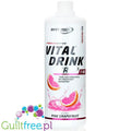 Best Body Nutrition Vital Drink Pink Grapefruit 1L- koncentrat do napojów bez cukru z witaminami, smak Różowy Grejfrut by Best Body Nutrition (best-body-nutrition-vital-drink-pink-grapefruit-1l-koncentrat-do-napojow-bez-cukru-z-witaminami-smak-rozowy-grejfrut)