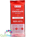 BeKeto™ 70% Cocoa Vegan Wild Raspberries - wegańska ketogeniczna czekolada bez dodatku cukru by BeKETO (beketo-czekolada-maliny-mct-ketogeniczna-czekolada-ze-stewia-i-erytrolem)