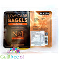 BeKeto Kitchen Low Carb Bagels No1 - bezglutenowe keto Bajgle 1g węglowodanów