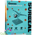 Surreal High Protein Cereals Cocoa - proteinowe płatki śniadaniowe bez cukru ze stewią i erytrolem, kółeczka kakaowe by Surreal (surreal-high-protein-cereals-cocoa-proteinowe-platki-sniadaniowe-bez-cukru-ze-stewia-i-erytrolem-koleczka-kakaowe)