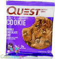 Quest Protein Cookie Double Chocolate Chip - czekoladowe ciastko białkowe z kawałkami czekolady by Quest Nutrition (quest-protein-cookie-double-chocolate-chip)