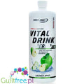 Best Body Nutrition Vital Drink Green Apple 1L - koncentrat do napojów bez cukru z witaminami, smak Zielone Jabłko by Best Body Nutrition (best-body-nutrition-vital-drink-green-apple-1l-koncentrat-do-napojow-bez-cukru-z-witaminami-smak-zielone-jablko)