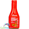 More Nutrition Light Gourmet Sauce, Sweet Mustard - słodki sos musztardowy, 70% mniej kcal