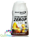 Vital Drink Zerop Ice Tea Peach - skoncentrowany smacker do wody z witaminami, Herbata Brzoskwiniowa by Best Body Nutrition (vital-drink-zerop-ice-tea-peach-skoncentrowany-smacker-do-wody-z-witaminami-herbata-brzoskwiniowa)
