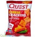 Quest Cheese Crackers Spicy Cheddar - pikantne keto krakersy serowe 10g białka & 5g węgli by Quest Nutrition (quest-cheese-crackers-spicy-cheddar-pikantne-keto-krakersy-serowe-10g-bialka-5g-wegli)