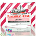 Fisherman's Friends Cherry - cherry-menthol lozenges without sugar