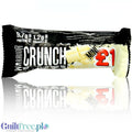 Warrior Crunch Mini White Chocolate Crisp - batonik proteinowy 10g białka & 123kcal, Karmelizowana Biała Czekolada
