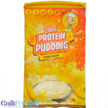 Macro Mike Plant Protein Pudding, Banana Custard - wegański pudding białkowy 21g białka & 143kcal