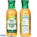 Walden Farms Thousand Islands Dressing - 1000 Islands Sauce without the fat and calories, new US version