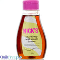 N!CK'S Nicks Maple Fiber Sirup - vegan sugar-free fiber syrup with stevia in maple flavor