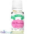 Funky Flavors Basic Wild Strawberry 10ml - poziomkowe kropelki aromatyzujące bez cukru, słodzików i kalorii by Funky Flavors (funky-flavors-wild-trawberry-aromat-poziomkowy)