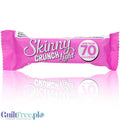 Skinny Crunch Light Raspberry & White Choc - chrupiący batonik tylko 63kcal, smak Malina & Biała Czekolada by Skinny Whip (skinny-crunch-light-raspberry-white-choc-chrupiacy-batonik-70kcal-malina-biala-czekolada)