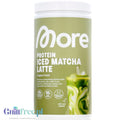 More Nutrition More Nutrition Protein Iced Matcha Latte 500g - proteinowa zielona herbata matcha bez cukru 20g białka -