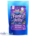 Funky Jelly Blueberry Jelly x 15 servings - sugar-free blueberry flavored jelly.