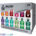 Bolero Drink Mix Flavors display 12x9g, each sachet different best flavors