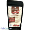 NO SUGAR SUGAR Schoko Drops 72% - dropsy z wegańskiej ciemnej czekolady bez cukru z erytrolem i stewią by NOsugarSUGAR (no-sugar-sugar-schoko-drops-72-dropsy-z-weganskiej-ciemnej-czekolady-bez-cukru-z-erytrolem-i-stewia)