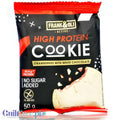 Frank & Oli Active High Protein Cookie, Truskawki z białą czekoladą - Ciastko wysokoproteinowe bez cukru by Frank & Oli (frank-oli-active-high-protein-cookie-truskawki-z-biala-czekolada-ciastko-wysokoproteinowe-bez-cukru)