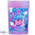Funky Jelly Bubble Gum x 3 servings - blue jelly without sugar, flavor Bubble Gum