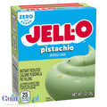 JellO Pistachio Pudding Zero Sugar - instant pudding without sugar and fat with pistachio flavor