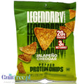 Legendary Popped Protein Chips, Jalapeno Cheddar - pikantne chipsy proteinowe 20g białka, smak Ser & Papryczka by Legendary Foods (legendary-popped-protein-chips-jalapeno-cheddar-pikantne-chipsy-proteinowe-20g-bialka-smak-ser-papryczka)