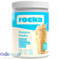Rocka Nutrition Protein Shake Vanilla Ice Cream 0.3kg - vegan protein supplement 4 protein sources, Vanilla Ice Cream