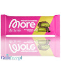 More Nutrition Protein Satisbites, Milk Chocolate Pistachio - 2 protein bars with no added sugar 93kcal & 8g protein