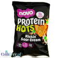 Novo Foods Protein Hots Kickin' Sour Cream - pikantne chrupki proteinowe o smaku śmietanki 50% mniej tłuszczu by Novo Easy Protein (Protein Bites) (novo-foods-protein-hots-kickin-sour-cream-pikantne-chrupki-proteinowe-o-smaku-smietanki-50-mniej-tluszczu)