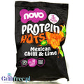 Novo Foods Protein Hots Mexican Chilli & Lime - pikantne chrupki proteinowe o smaku Chili & Limonka 50% mniej tłuszczu by Novo Easy Protein (Protein Bites) (novo-foods-protein-hots-mexican-chilli-lime-pikantne-chrupki-proteinowe-o-smaku-chili-limonka-50-mniej-tluszczu)