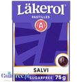 Läkerol Salvi 75g - lukrecja bez cukru, smak Szałwia & Lukrecja by Läkerol (laekerol-salvi-75g-lukrecja-bez-cukru-smak-szalwia-lukrecja)