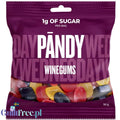 Pandy Candy Winegums - żelki błonnikowe bez cukru 45% mniej kalorii, smak czerwonych owoców i cytrusów by Pandy Protein (pandy-candy-winegums-zelki-blonnikowe-bez-cukru-45-mniej-kalorii-smak-czerwonych-owocow-i-cytrusow)