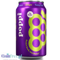 Poppi Prebiotic Soda Grape 355ml - funkcjonalny napój z błonnikiem, stewią i octem jabłkowym