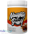 Naughty Boy Whey Premium Protein Sticky Toffee Pudding 900g - a thick protein supplement containing WPI, WPC, and MPC