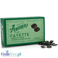 Amarelli Liquirizia Favette alla Menta 100g - kalabryjska lukrecja 100% z naturalnym ekstraktem mięty by Amarelli (amarelli-liquirizia-favette-100g-kalabryjska-lukrecja-mietowa)