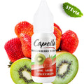 Capella Kiwi & Strawberry Stevia - słodzony skoncentrowany aromat bez cukru i bez tłuszczu