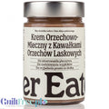 Finer Eaters krem orzechowo-mleczny z kawałkami orzechów bez dodatku cukru i oleju palmowego 400g