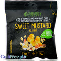 Greenergy Sweet Mustard Peanuts & Fava Beans Chip - mix orzeszków i czipsów z bobu o smaku musztardowym